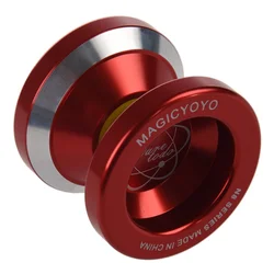 MAGICYOYO N8 Super Professional YoYo + String + Free Bag + guanto gratuito (rosso)