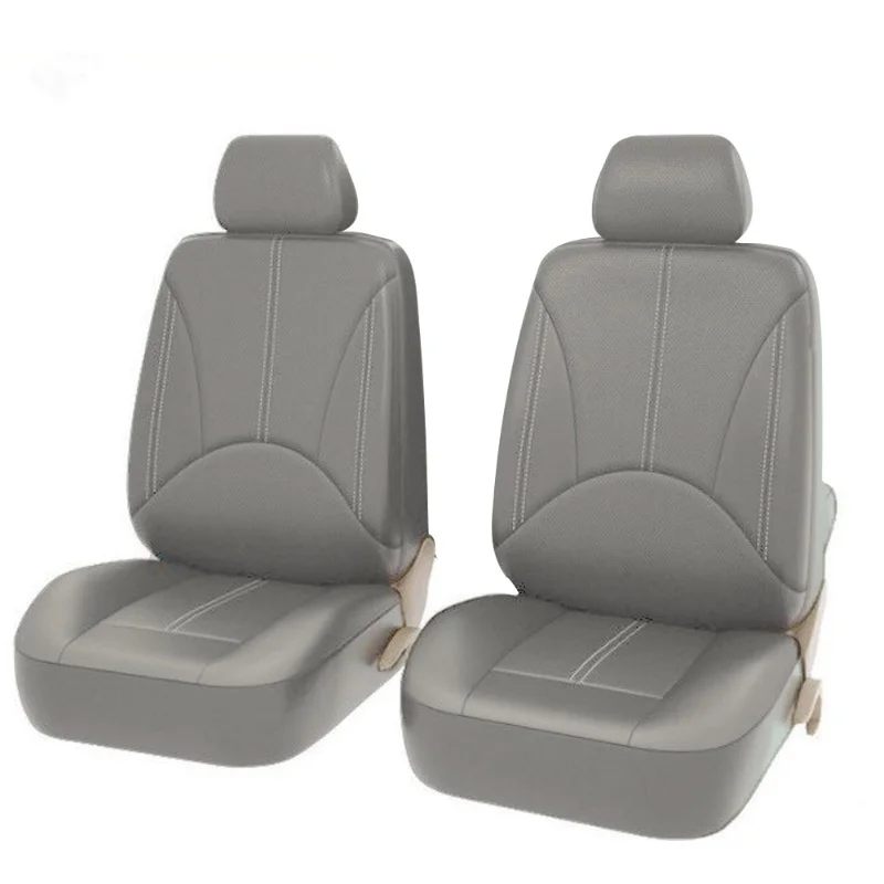 

Universal Car PU Leather Front Car Seat Covers Fine Quality Back Bucket Car Seat Cover Auto Interior Car Seat Protector Cover