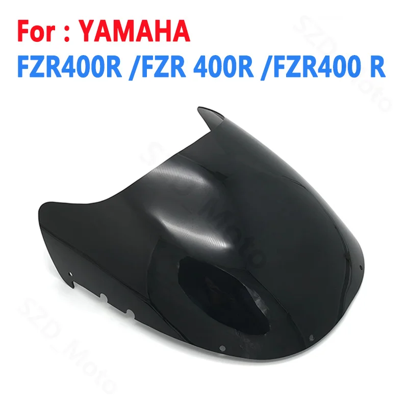 

For YAMAHA FZR400R FZR 400R FZR400 R Motorcycle Accessories Windshield Windscreens Wind Deflectors Viser Visor Black