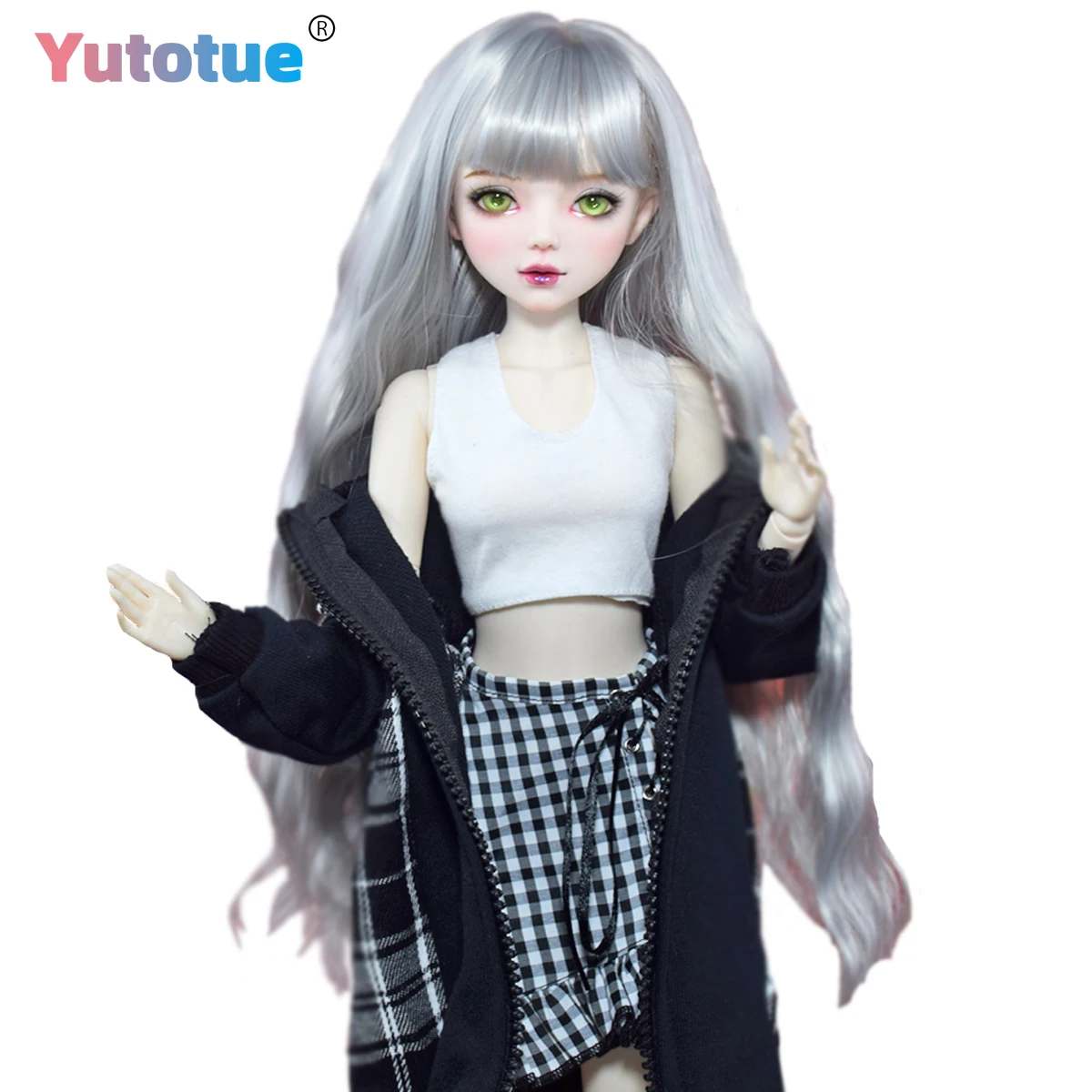 YUTOTUE 1/3 BJD ドール 56 センチメートル高さの人形女性ボディファッション衣装付きリアルなメイク顔フルセットおもちゃ