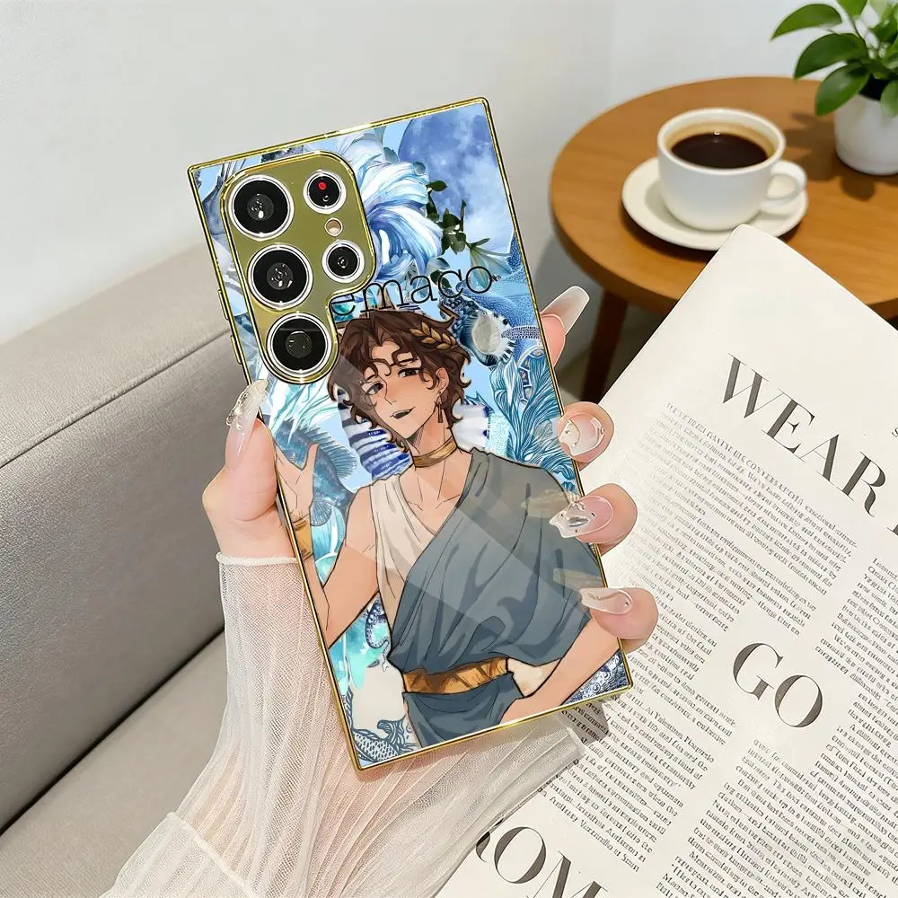 Music E-Epic The Musical Phone Case Luxury Electroplated Metal Frame Case For Samsung Galaxy S25 S24 S23 Ultra