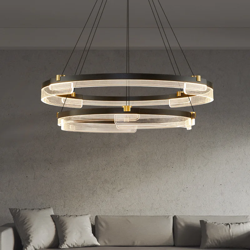 Bedroom Living Room Dinning Room Modern Minimalist LED Dimmable Pendant Lamp Home Atmosphere Creative Nordic Indoor Luxury Lamps