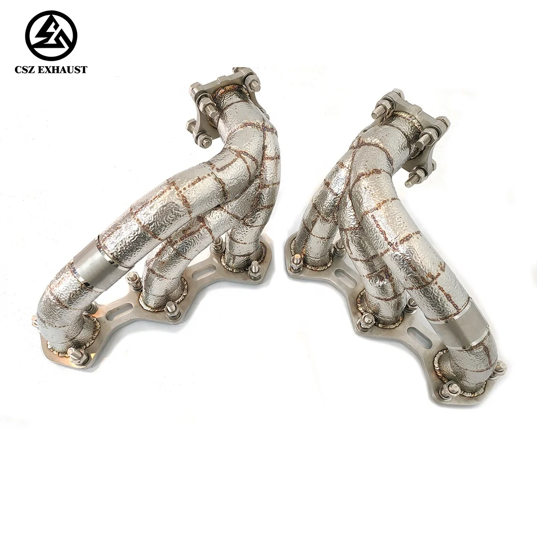 CSZ Exhaust Manifold Pipes For Porsche 911 992 Carrera/Targa 3.0T Ss304 Sport Headers