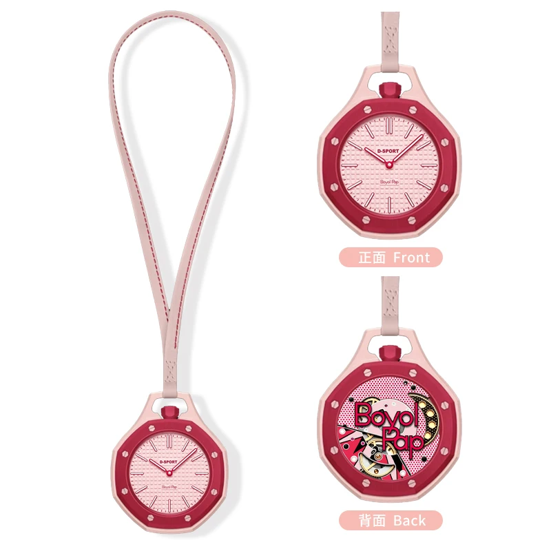 novo-relogio-de-bolso-octogonal-de-quartzo-em-cores-vibrantes-moderno-com-pingente-removivel-presente-personalizado-para-homens-mulheres-e-criancas