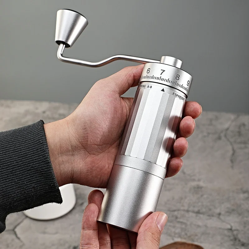

Manual Coffee Grinders Portable French Set Precise Accurate Grinde Gifts Famliy Multi-Functional Internal Hand-Operated Suitable