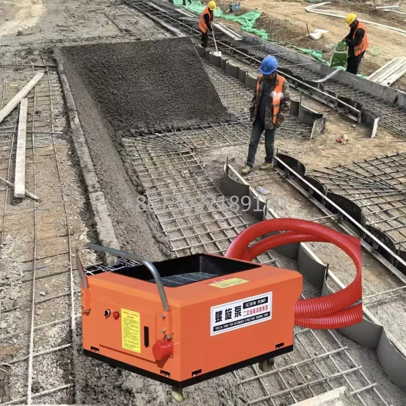 

Concrete Conveying Pumps Screw Concrete Pump Structure Feeding Column