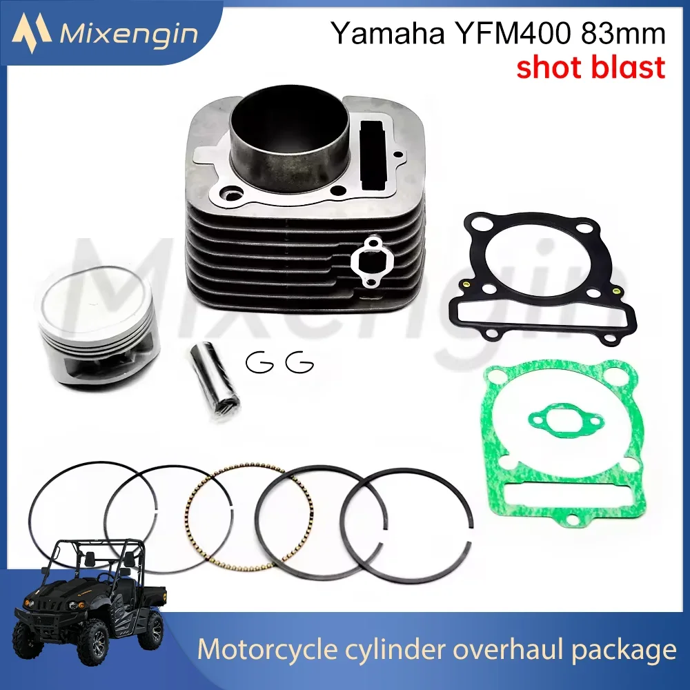 STD 83mm 386cc ATV Motorcycle cylinder piston gasket kit for Yamaha Big Bear 400 Kodiak 400 YFM400 4x4 5FU-11310-01-00 1993-2012