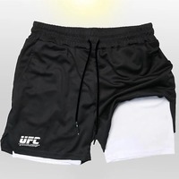 2025 New VENOM Men's Fitness Training Double-layer Shorts 2-in-1 Quick-drying Gym Beach Running Outdoor Sportswear Shorts