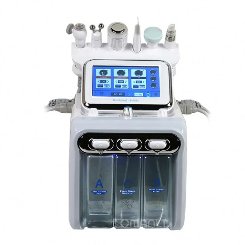 

Jet Peel For Anti-Aging Beauty Apparatus Hydra Dermabrasion With Spray And Inject