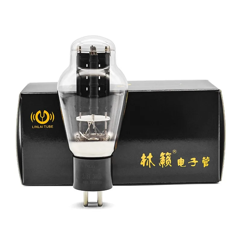 

Лампа Lin laizhiyin 2.5V, прямая замена цифровой лампы 300B, 2A3, с позолоченными контактами, для ремонта/замены 300B.