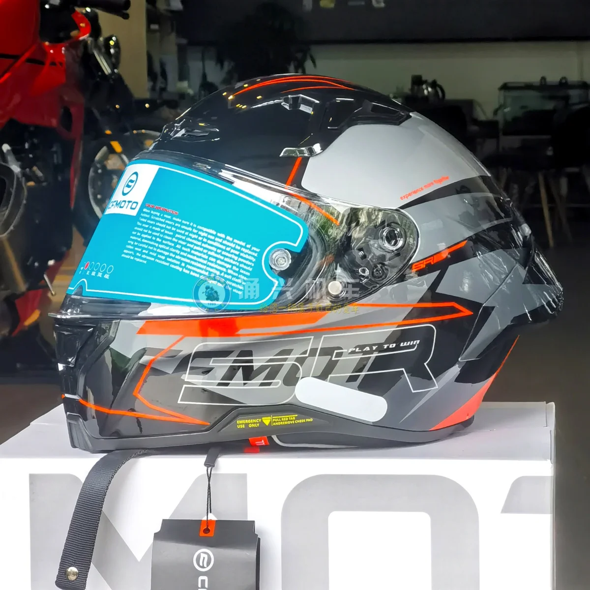 

CFMOTO 2025 CFMOTO Original Customized Helmet SR_Spirit_ Full Helmet cascos para moto casco perro helmet motorcycle