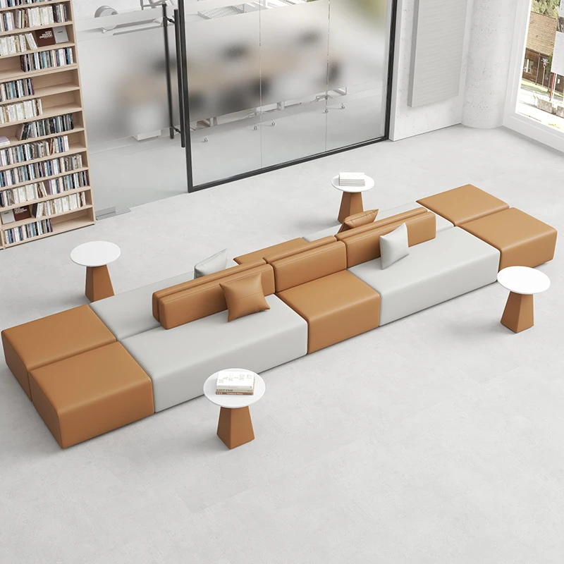 Rest area Leisure sofa coffee table combination Personality simple sofa office creative fashion sofá de canto hotel furniture