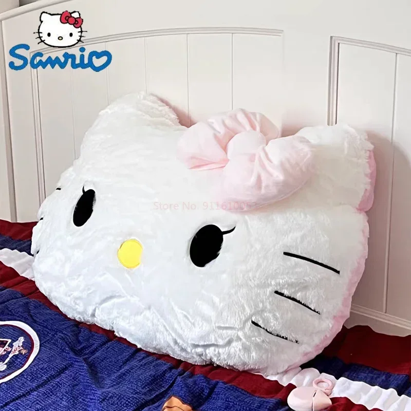 Hot Kawaii Kitty Cat Stuffed Plushie Dolls Sofa Bed Soft Pillow Kt Plush Toys Anime Xmas Gift For Kid Girl Bedroom Decor