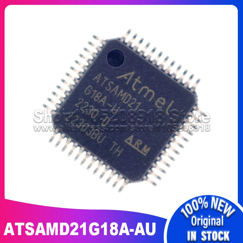 1 ~ 50 PZ/LOTTO ATSAMD21G18A-AU ATSAMD21 G18A-U TQFP-48 100% Nuovo Spot originale