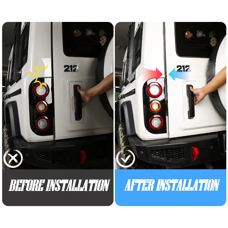 Car Electric Suction Door for BAIC 212 T01 Rear Trunk Smart Auto-Suction Lock Power-Operated Door Modification Accessories