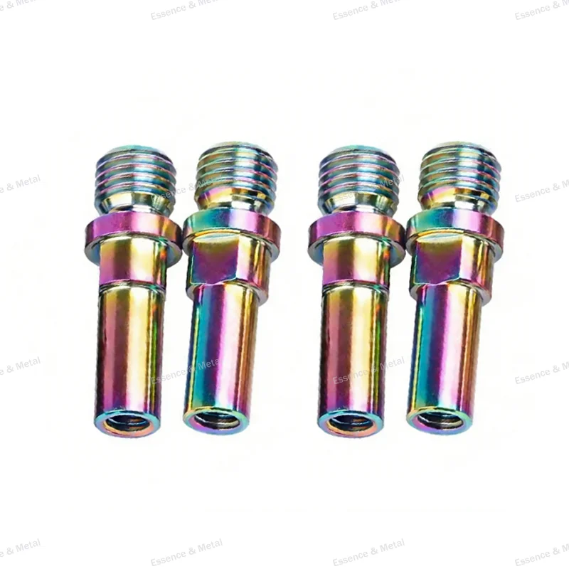 1-4PCS Titanium Legering V Brake Base Bolt M8 M10 Pitch 1.25mm V Brake Bracket Stud Fiets/mountainbike Reparatie Schroef Accessoires