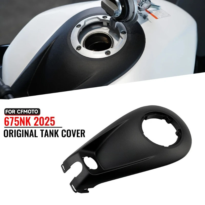 

Подходит для аксессуаров для мотоциклов CFMOTO 675NK, верхний щит топливного бака, крышка замка, пластиковая защита, верхняя декоративная пластина