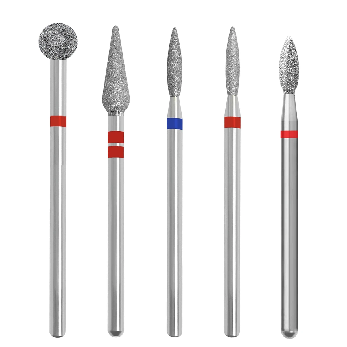 10 قطعة/المجموعة مسمار لقمة ثقب الماس القواطع ل مانيكير إهاب لدغ قاطعة المطحنة ل باديكير الأظافر اكسسوارات أدوات