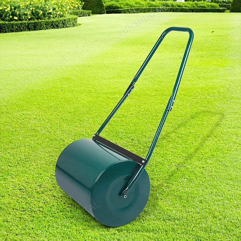 

Roller, simple lawn compactor, hollow roller lawn compactor, fill with fine sand water to increase the weight and compact the