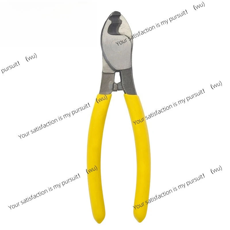 Ciseaux à câble manuels de 6 pouces, 22 pinces à câble carrées, coupe-fil, noyau en cuivre, noyau en aluminium, pince à dénuder le fil de coupe