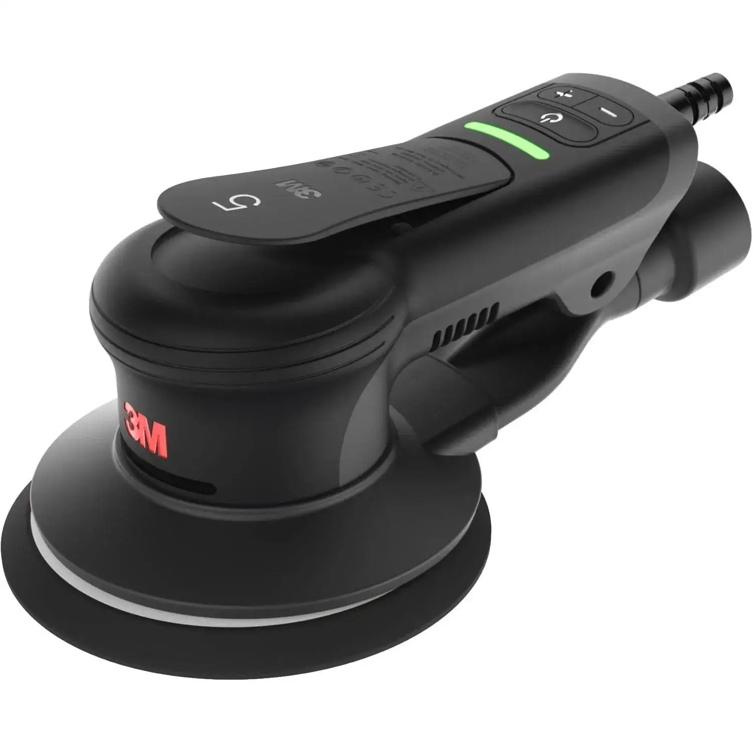 Electric Random Orbital Sander Ergonomic and Lightweight ROS 88760, 6 in, Central Vacuum, 3/16 in Orbit, 110V, 350W Motor