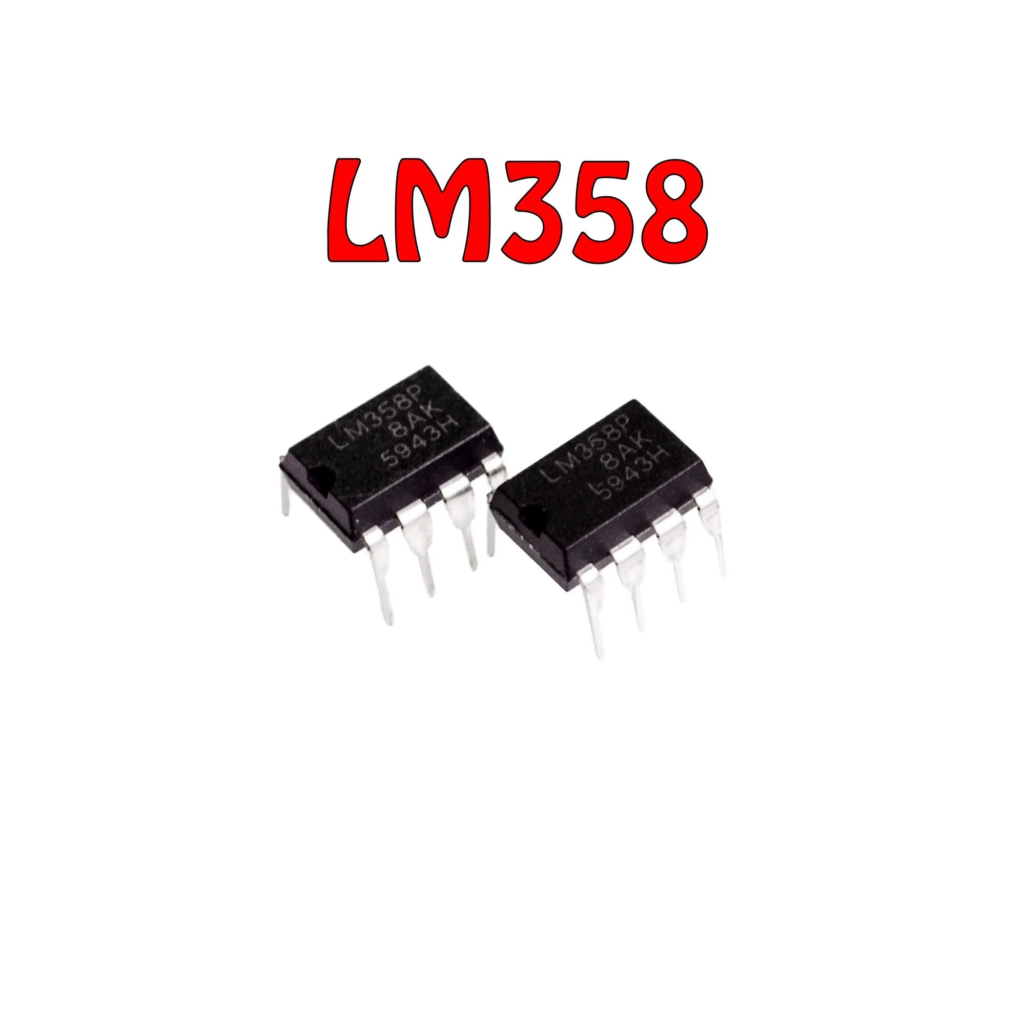 10pcs/lot electronics ICs chips LM358N lm358 358 Linear Instrumentation Buffer Operational Amplifier 1.1MHZ DIP8