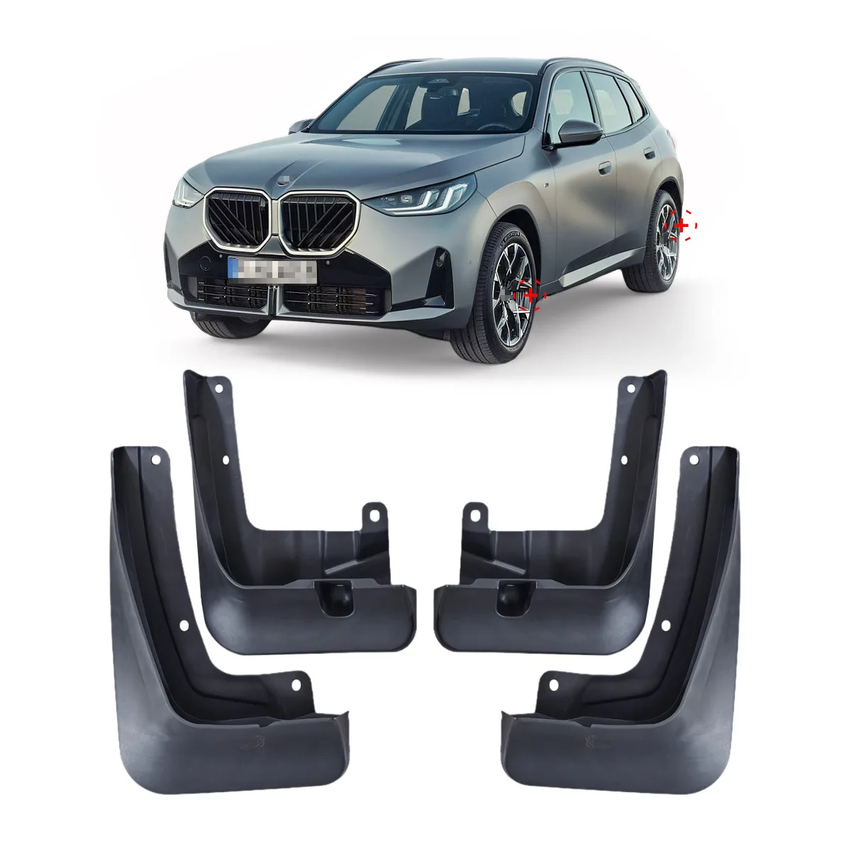 

Suitable for 25-26 BMW X3 G45 BMW X3 G45 Mud Flaps cross-border foreign trade fenders