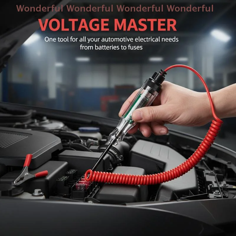 

Digital Display Voltage Circuit Tester 5V To 110V Multifunction Car Diagnostic Probe Test Pen Electric Measuring Pen Diagnostic