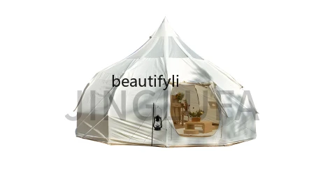 

Professional Camping Water Drop Tent Yurt Outdoor Camping Overnight Rain-Proof Empty Spherical Tent