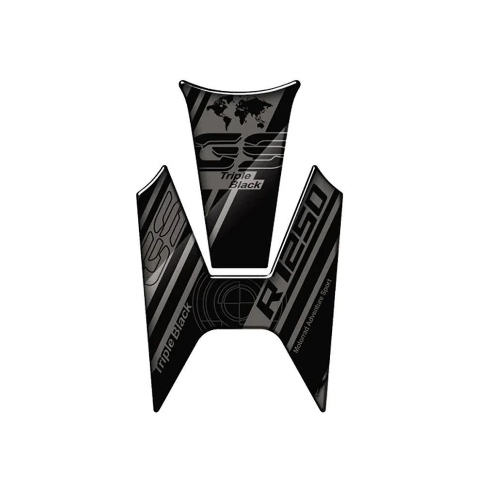 ل BMW R1250GS 2020-UP R1250 GS الثلاثي الأسود 2020 2021 ثلاثية الأبعاد دراجة نارية خزان الغاز وسادة حماية الشارات ملصقات