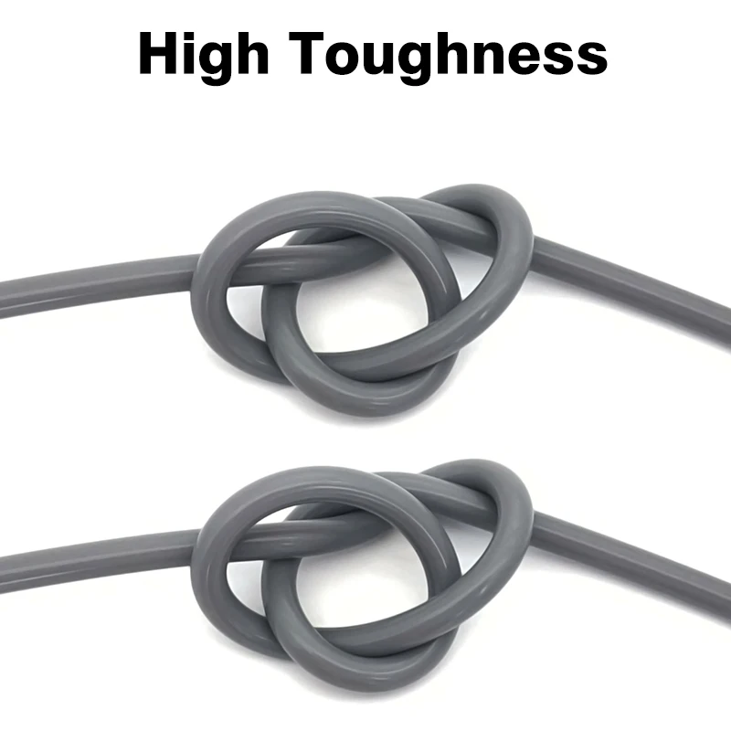 5x7 Silicone Tubing ID 5mm OD 7mm Food Grade Flexible Drink Tubing Pipe Temperature Resistance Nontoxic Transparent