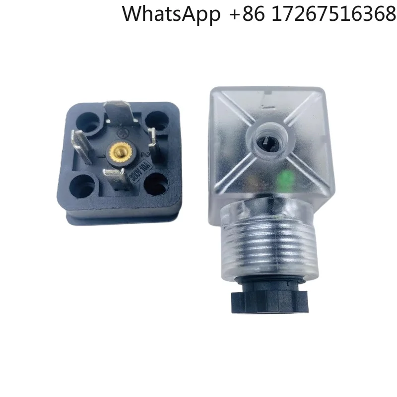 conector-de-valvula-solenoide-din43650a-10-pecas-lote-conector-de-pino-quadrado