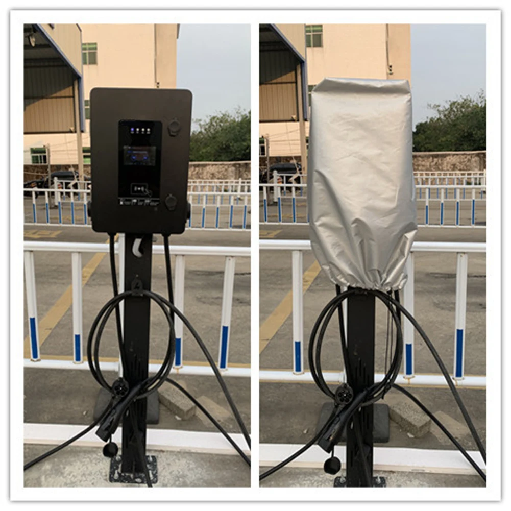 EV Charger Plug Port Protection For Electric Car Charging Station Outdoor Waterproof Dustproof Rainproof Charging Cradle Cover