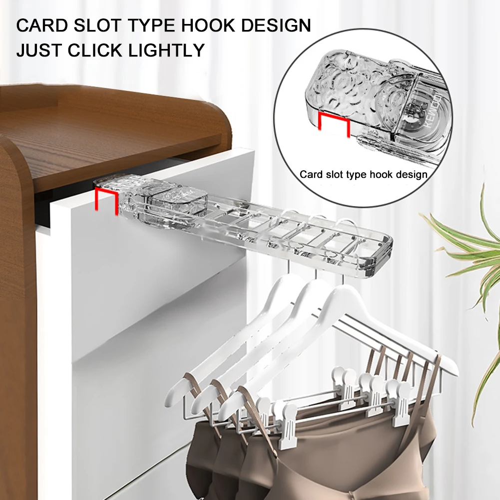 Multifunctional Over Door Hanger Multipurpose Multi Holes Cloth Hanger For Adult Children Clothes