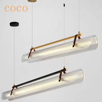 Modern minimalist acrylic restaurant pendant light LED Nordic dining table bar counter office desk home decoration lighting