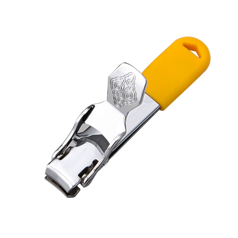 Novo ultra-fino mini cortador de unhas cortador de unhas de aço inoxidável dobrável cortador de unhas aparador tesoura manicure pedicure