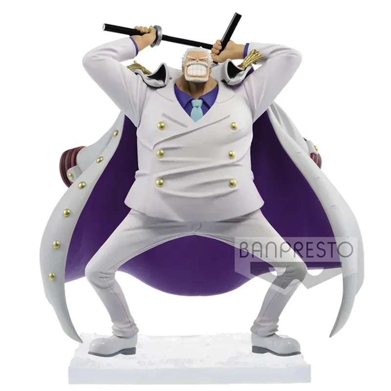Op voorraad Originele Bandai BANPRESTO Magazine One Piece Monkey D Garp Anime Action Figure Speelgoed Gift Model Collection