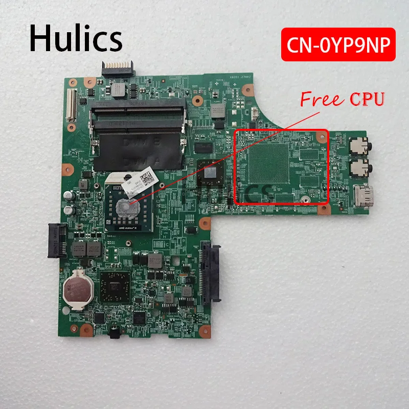 

Hulics Used CN-0YP9NP YP9NP 0YP9NP Main Board For Dell Inspiron 15R M5010 Laptop Motherboard DDR3 Free CPU