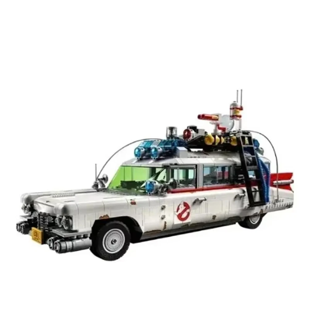 سلسلة ديكور المنزل 2352 قطعة نموذج سيارة Ghostbusters لبنات البناء ألعاب تجميع الألغاز هدايا عيد الميلاد وأعياد الميلاد #5