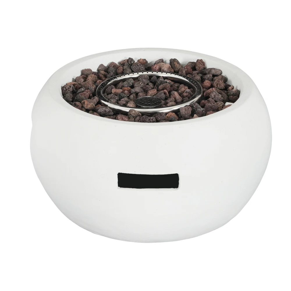 

Газовый стол-очаг MGO Propane Fire Pit Table 40000BTU для улицы, сада, патио, белый (крышка бака в комплект не входит)