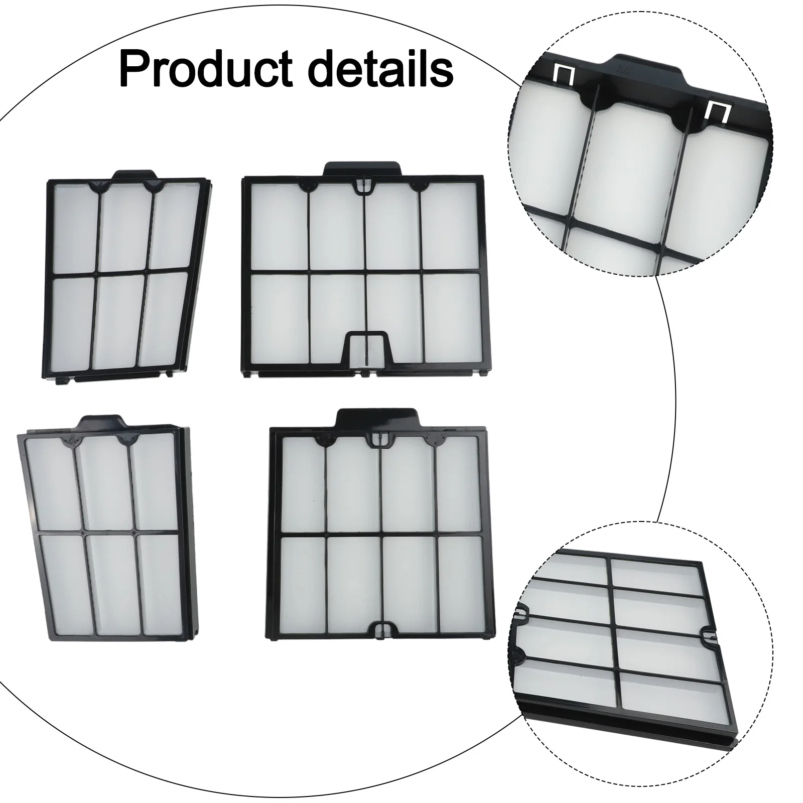 

UltraFine Replacement Filter Panels for Dolphin Pool Cleaners Fits Active 20 Active 30 4 Filters for Effective Cleaning