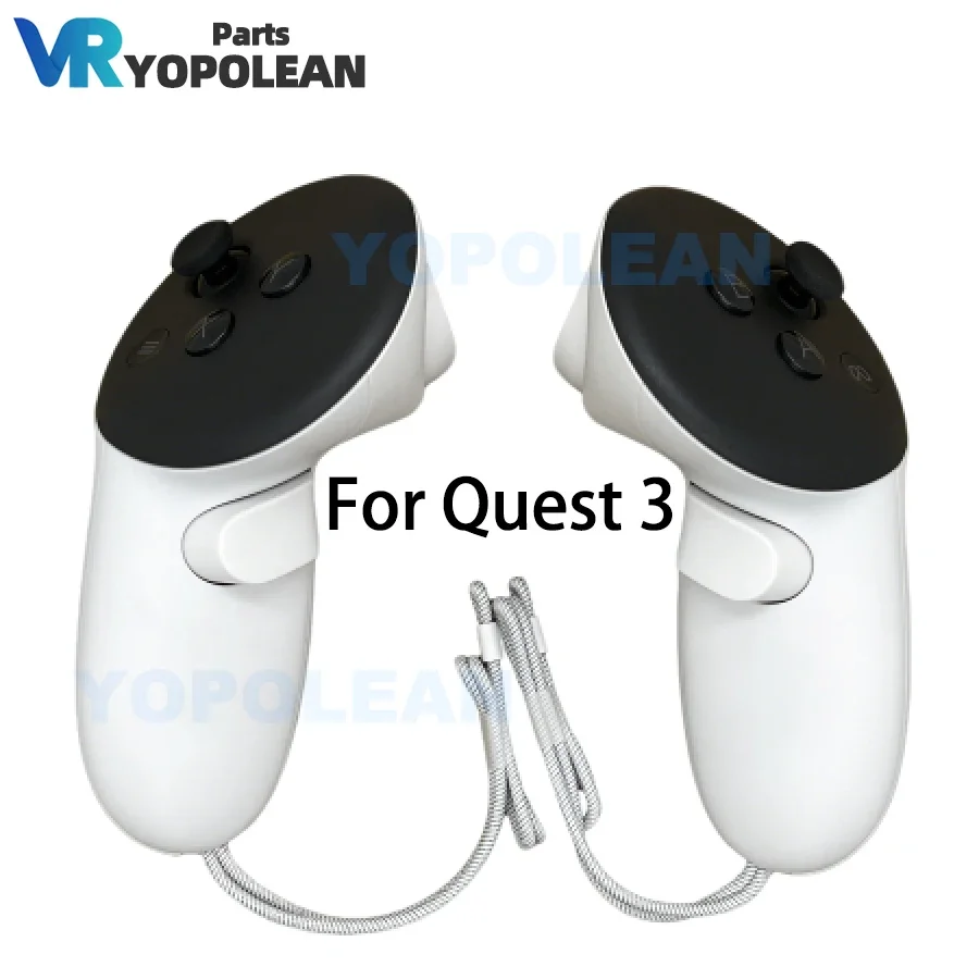 メタクエスト  Quest 3 左右コントローラー Meta oculus quest 3の左右の交換用コントローラー、vrヘッドセット