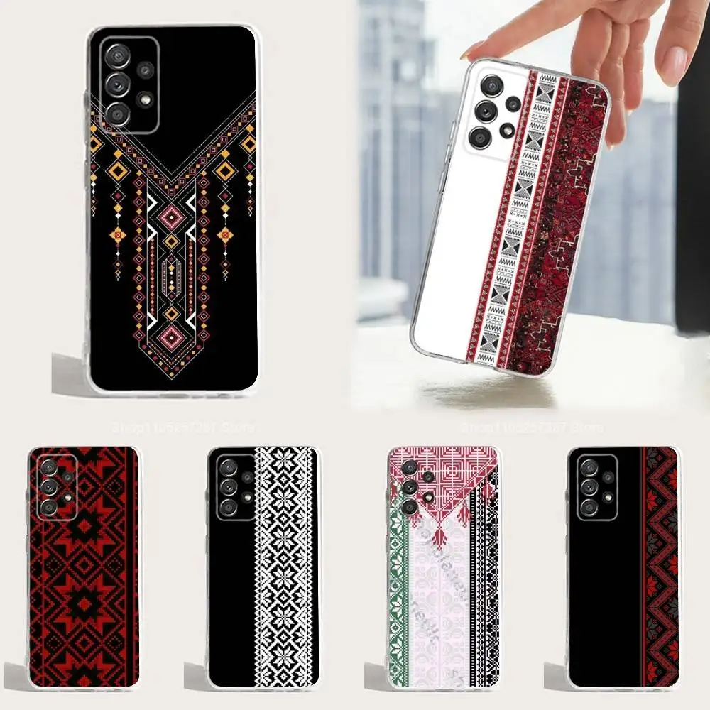 

Pattern U-Ukraine O-Ornament Phone Case For Samsung Ultra,FE,A30,71,51,S9,10,20,23,21,PIus,Lite, S22,Transparent, Silicone