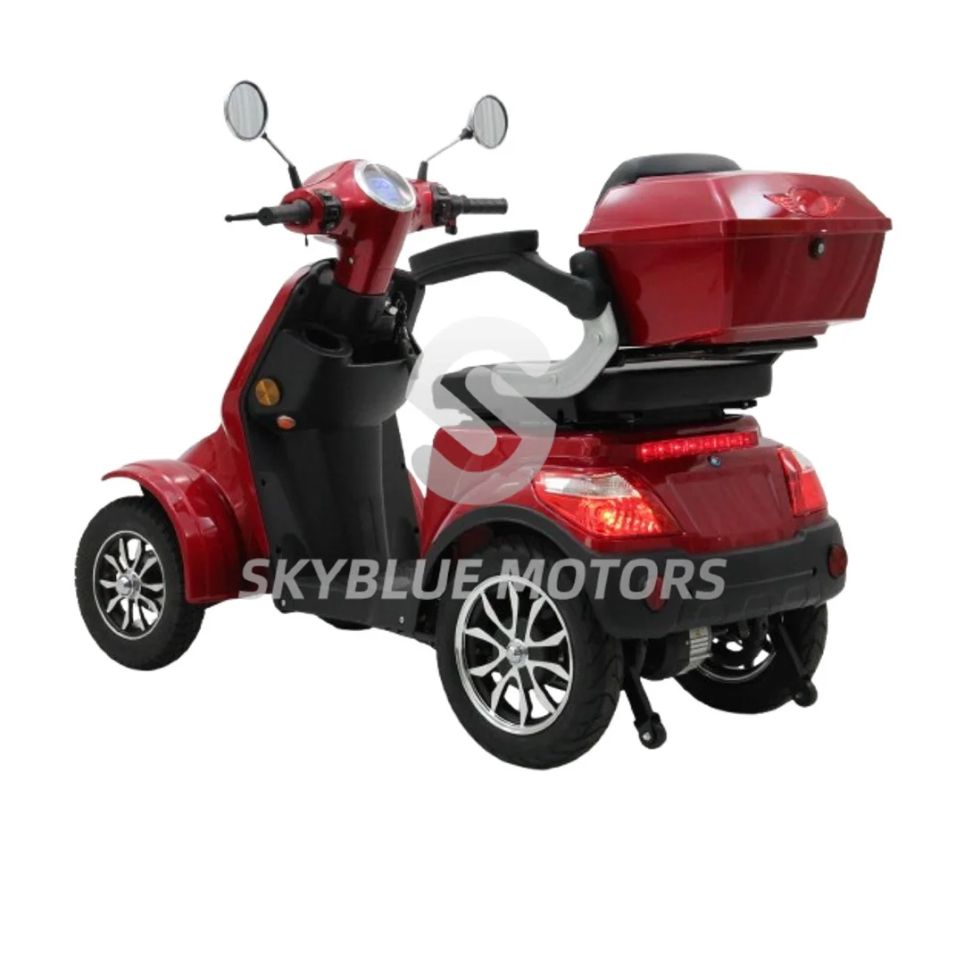 

Factory Hot Selling Low Price Durable Electric Motorcycle 4-Wheel Mobility Scooter for the Elder 1000W 60V30Ah