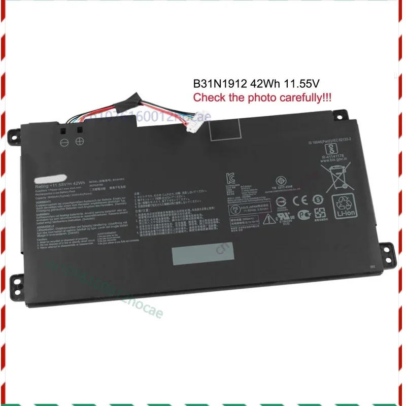 

Аккумулятор 42 Втч 11,55 В для ASUS VivoBook R522MA L510MA L510M R522M 0B200- 03680000