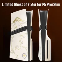 Placa frontal limitada de Ghost of Yotei para Playstation 5 Pro/Slim Disc edición Digital PS5 cubierta placas faciales de piel 30 aniversario