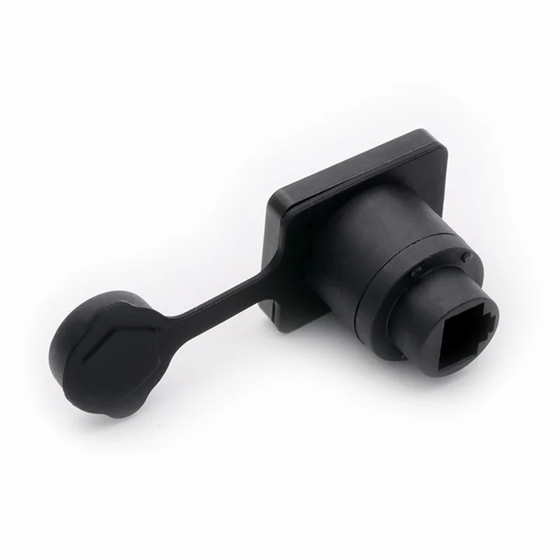 1pc RJ45 Network Connector 8P8C Outdoor RJ45 Cable Ethernet Plug Socket Connector Weatherproof IP65 Jack Signal Connector