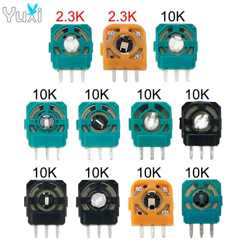 YuXi 1 Piece 3D Analog Joystick Potentiometer Sensor Module Axis Resistor For PS5 PS4 Xbox One Controller Micro Switch