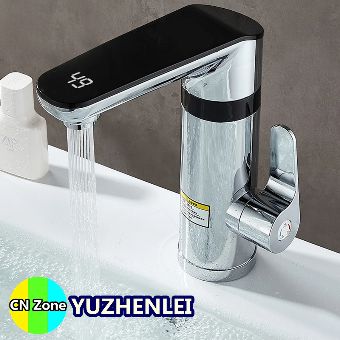 High Quality Instant Hot Water Faucet Electric Fast Heater Tap Tankless Heating 3KW Kitchen Washroom Office Cold-hot Dual-use