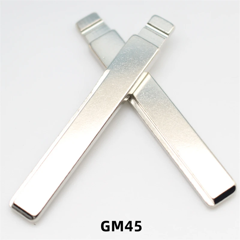 30Pcs GM45 Metal Uncut Flip KD Remote Key Blade For Pontiac For Holden For Keydiy KD Xhorse VVDI JMD